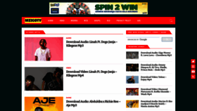 What Mzigotv.com website looked like in 2020 (3 years ago)