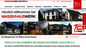 What Massivhauswerk.de website looked like in 2020 (3 years ago)