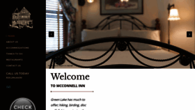 What Mcconnellinn.com website looked like in 2020 (3 years ago)