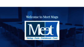 What Meetmags.com website looked like in 2020 (3 years ago)