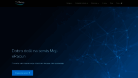 What Moj-eracun.rs website looked like in 2020 (3 years ago)