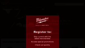 What Milwaukeetoolswag.com website looked like in 2020 (3 years ago)