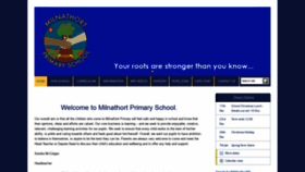 What Milnathortprimaryschool.org.uk website looked like in 2020 (3 years ago)