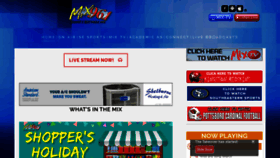 What Mix961.net website looked like in 2020 (3 years ago)