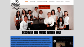 What Moranmusic.com website looked like in 2020 (3 years ago)