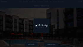 What Meridianslc.com website looked like in 2020 (3 years ago)