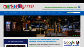 What Marketquarter.com.au website looked like in 2020 (3 years ago)