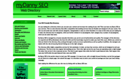 What Mydannyseo.com website looked like in 2020 (3 years ago)