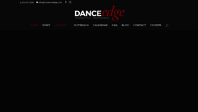 What Mydanceedge.com website looked like in 2020 (3 years ago)