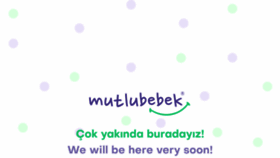 What Mutlubebek.com website looked like in 2020 (3 years ago)