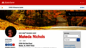 What Makedanichols.com website looked like in 2020 (3 years ago)
