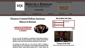 What Mercerkeirnanlaw.com website looked like in 2020 (3 years ago)