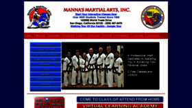 What Manna.us website looked like in 2020 (3 years ago)