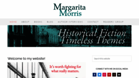 What Margaritamorris.com website looked like in 2020 (3 years ago)