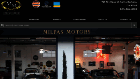 What Milpasmotors.com website looked like in 2020 (3 years ago)