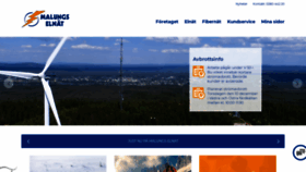 What Malungselnat.se website looked like in 2020 (3 years ago)