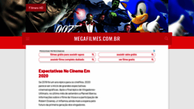 What Mmfilmes.com.br website looked like in 2020 (3 years ago)