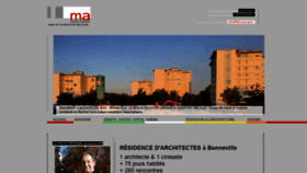 What Maison-architecture-74.org website looked like in 2020 (3 years ago)