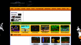 What Megadrive-emulator.com website looked like in 2020 (3 years ago)