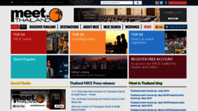 What Meetinthailand.com website looked like in 2020 (3 years ago)