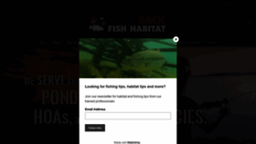 What Mossbackfishhabitat.com website looked like in 2020 (3 years ago)