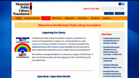 What Montclairplf.org website looked like in 2020 (3 years ago)