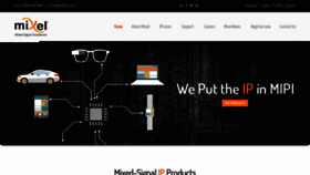 What Mixel.com website looked like in 2020 (4 years ago)