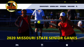 What Moseniorgames.org website looked like in 2020 (3 years ago)