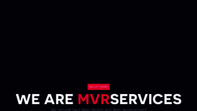 What Mvrservices.in website looked like in 2020 (4 years ago)