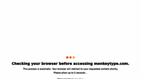 What Monkey-type.com website looked like in 2020 (3 years ago)