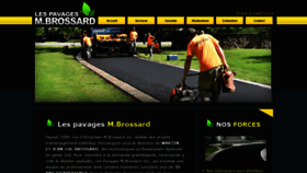 What Mbrossard.ca website looked like in 2020 (3 years ago)