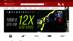 What Motosports.com.br website looked like in 2020 (3 years ago)