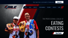 What Majorleagueeating.com website looked like in 2020 (3 years ago)