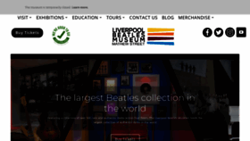 What Magicalbeatlesmuseum.com website looked like in 2020 (3 years ago)
