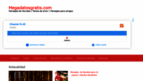 What Megadatosgratis.com website looked like in 2020 (3 years ago)