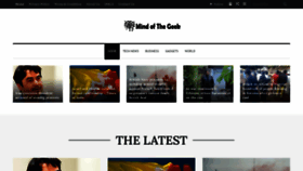 What Mindofthegeek.com website looked like in 2020 (3 years ago)