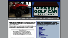 What Midwestgolfcar.com website looked like in 2020 (3 years ago)