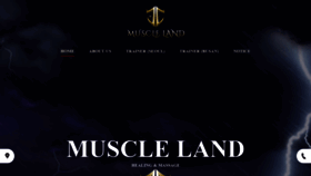 What Muscleland.info website looked like in 2020 (3 years ago)