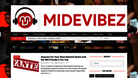 What Midevibez.com website looked like in 2020 (3 years ago)