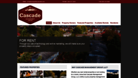 What Managedbycascade.com website looked like in 2020 (3 years ago)