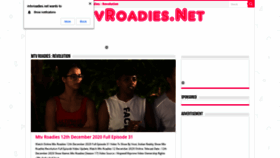 What Mtvroadies.net website looked like in 2020 (4 years ago)