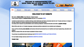 What Marinapomorac.com website looked like in 2020 (3 years ago)