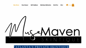 What Musemavenatl.com website looked like in 2020 (3 years ago)