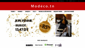 What Modeco.tn website looked like in 2020 (3 years ago)