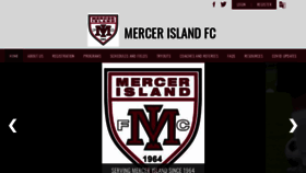 What Mercerislandfc.org website looked like in 2020 (3 years ago)