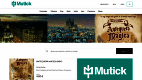 What Mutick.com website looked like in 2020 (4 years ago)