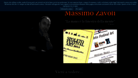 What Massimozavoli.it website looked like in 2020 (3 years ago)