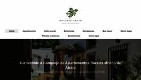 What Molinodeabajo.net website looked like in 2020 (4 years ago)