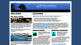 What Mitchellscientific.com website looked like in 2020 (3 years ago)