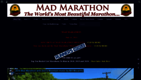 What Madmarathon.com website looked like in 2020 (3 years ago)